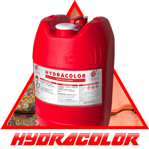 Hydrofuge coloré