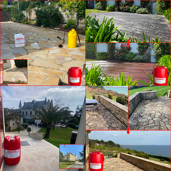 PERIMETRE, produits préparation terrasses